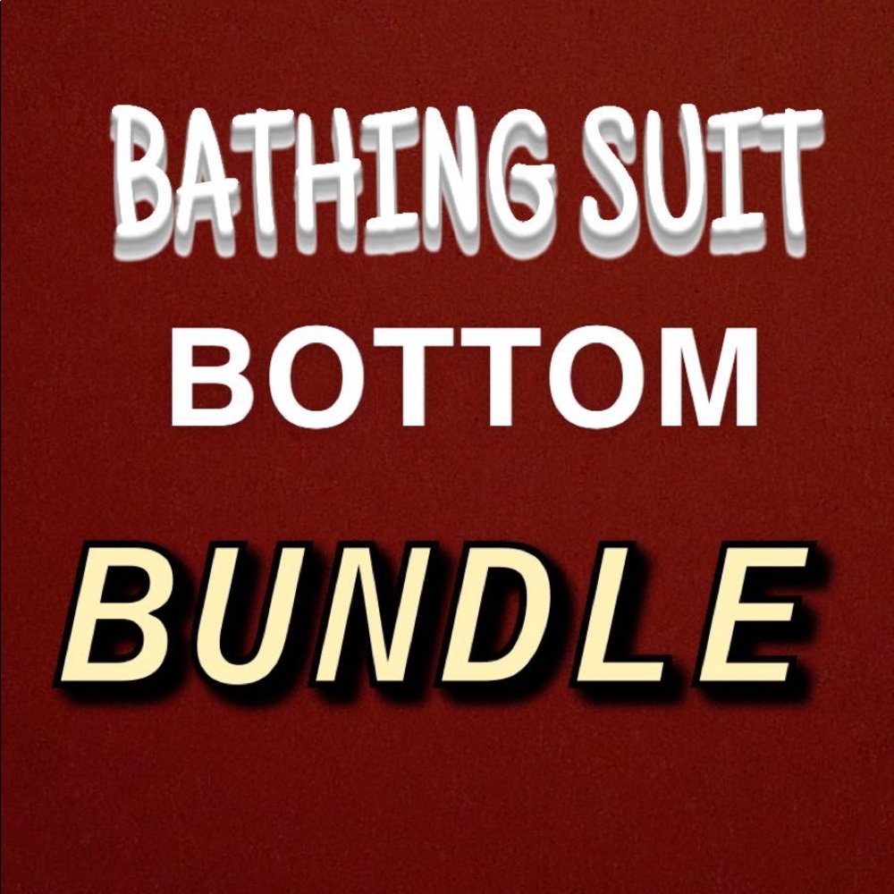 Bathing suit bottom bundle